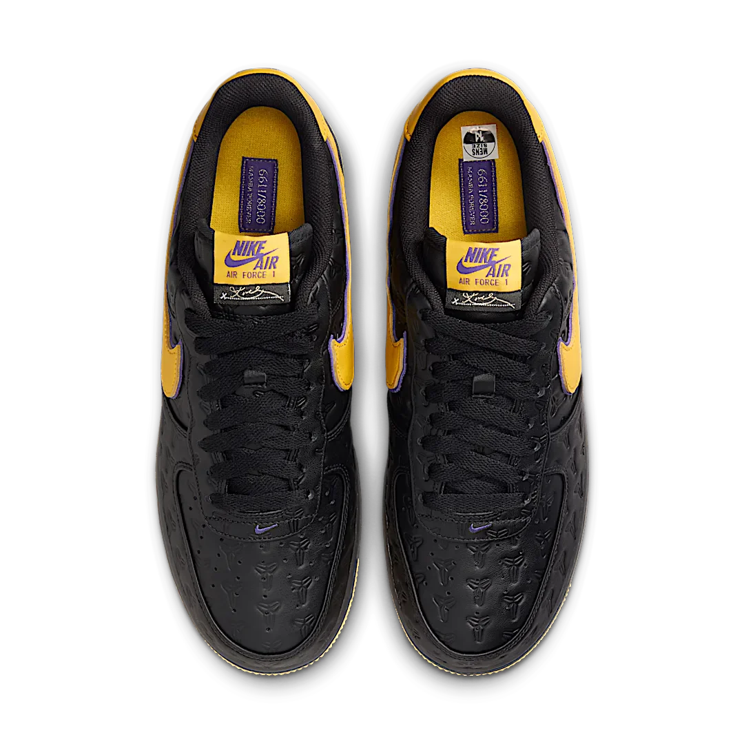 Nike Air Force 1 Low Kobe Bryant Lakers Away (Non-Numbered)