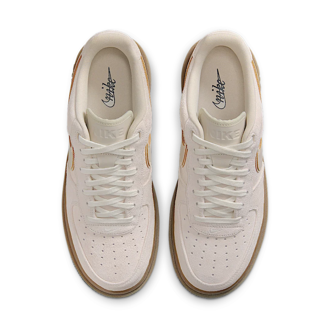 Nike Air Force 1 Low Luxe Light Orewood Brown Gum