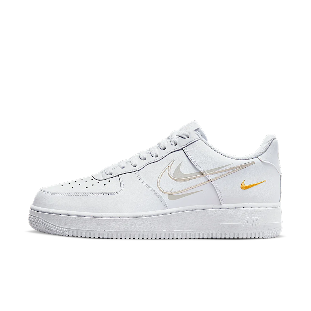 Nike Air Force 1 Low Multi-Swoosh White Yellow