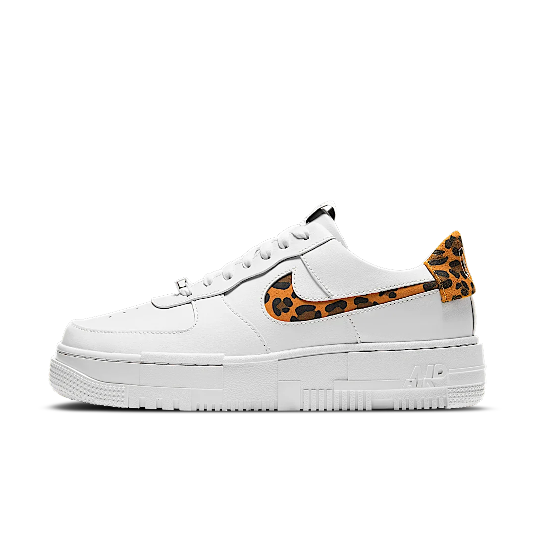 Nike Air Force 1 Low Pixel SE White Leopard