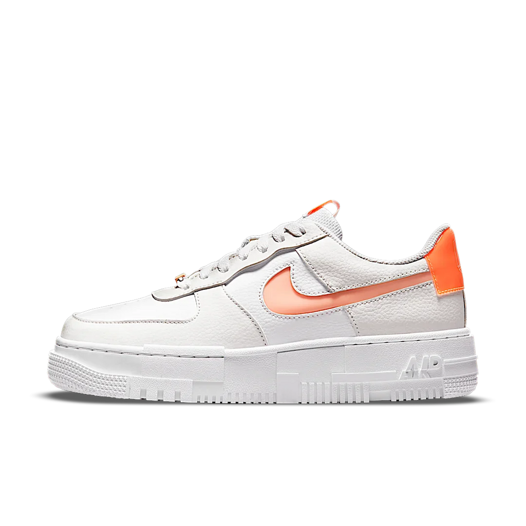 Nike Air Force 1 Low Pixel White Crimson Tint
