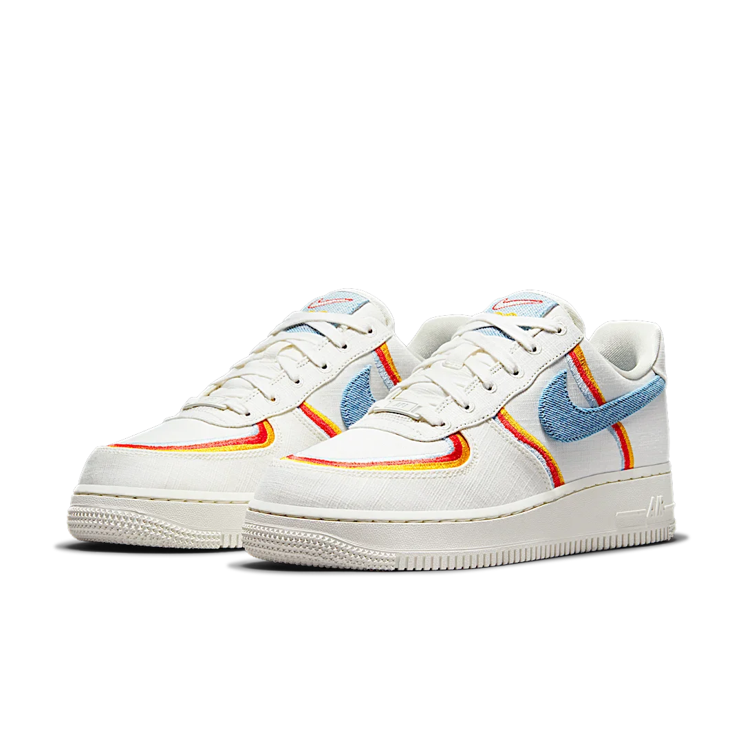 Nike Air Force 1 Low Sail Denim Swoosh