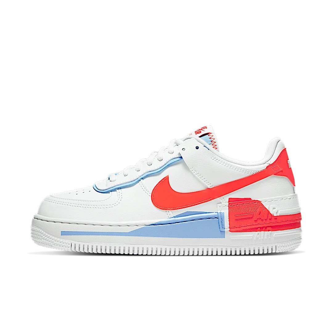 Nike Air Force 1 Low Shadow Summit White Team Orange