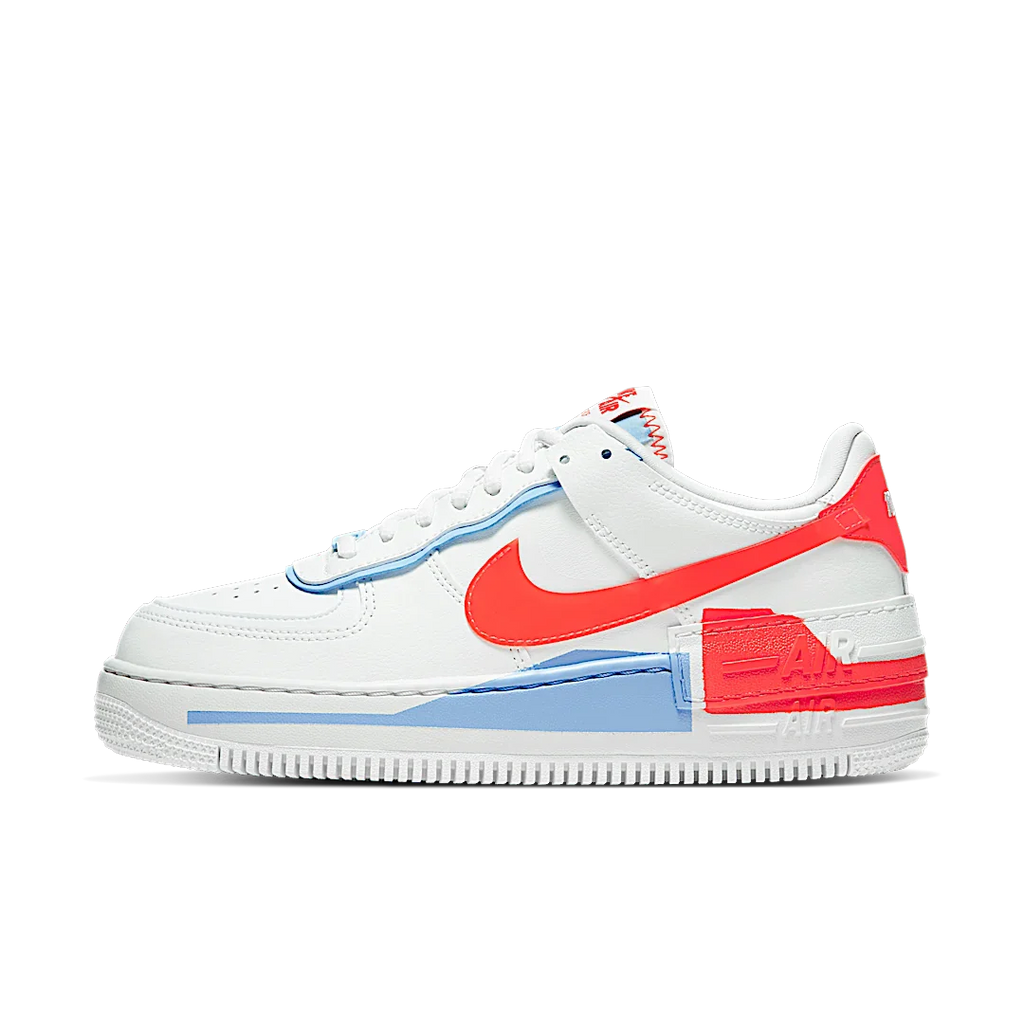 Nike Air Force 1 Low Shadow Summit White Team Orange