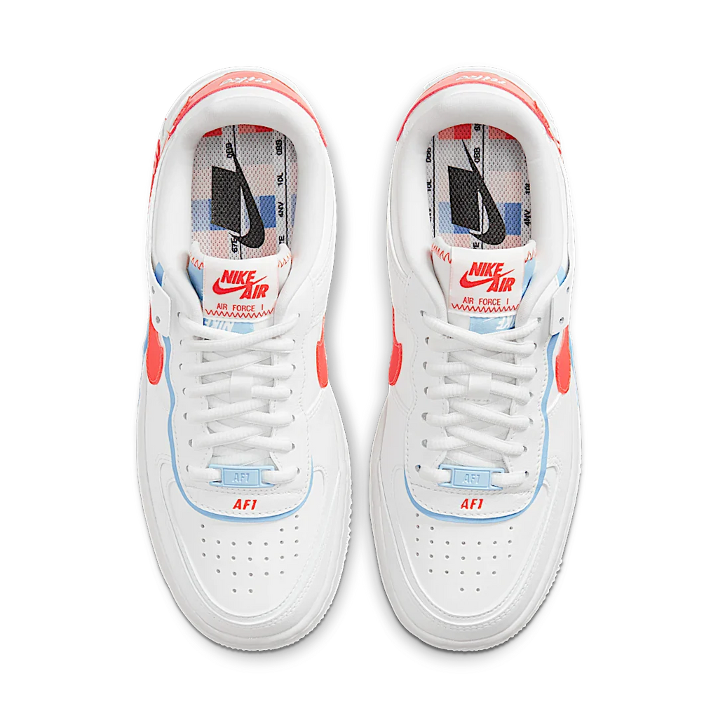 Nike Air Force 1 Low Shadow Summit White Team Orange
