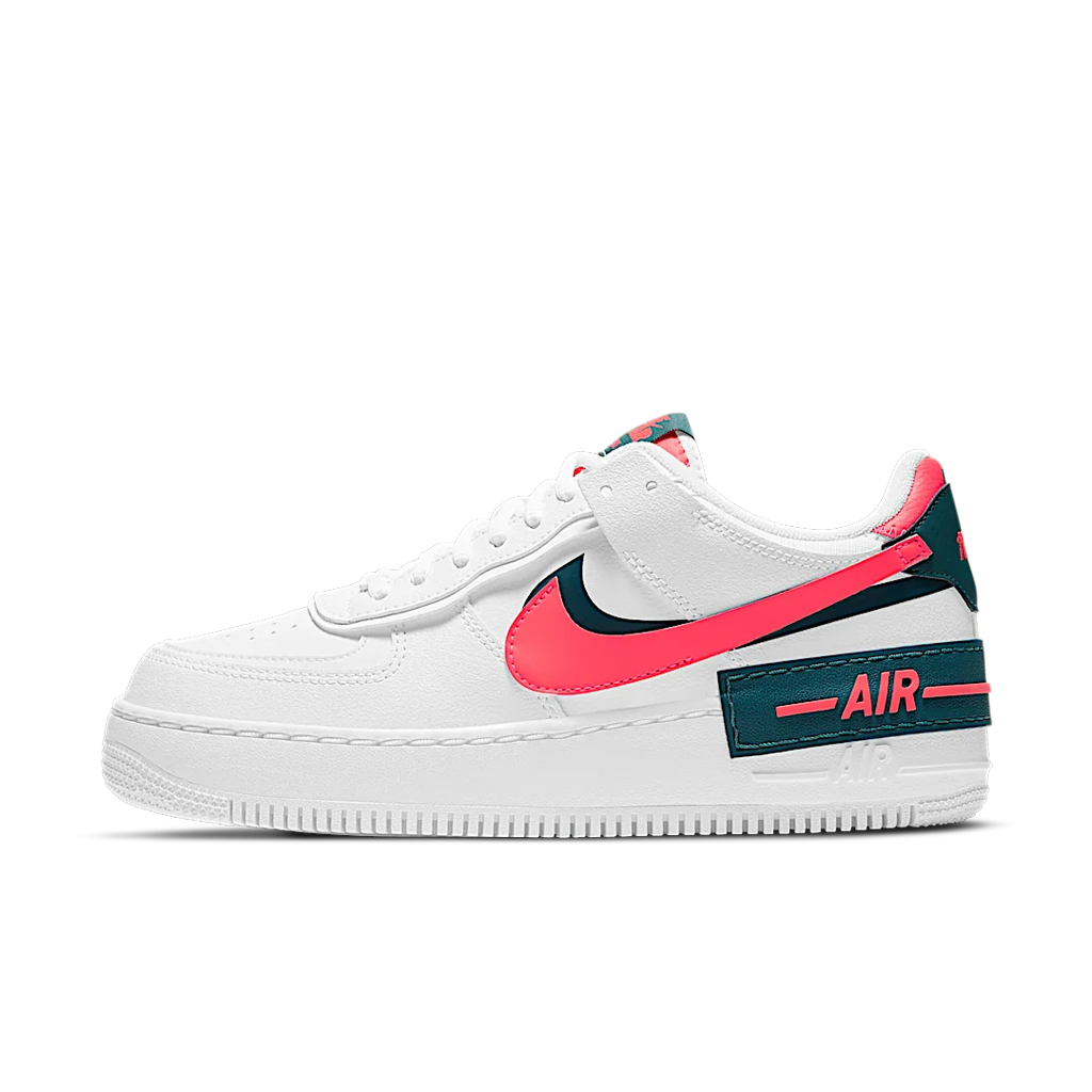 Nike Air Force 1 Low Shadow White Solar Red