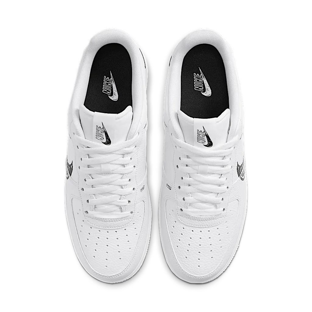 Nike Air Force 1 Low Sketch White Black