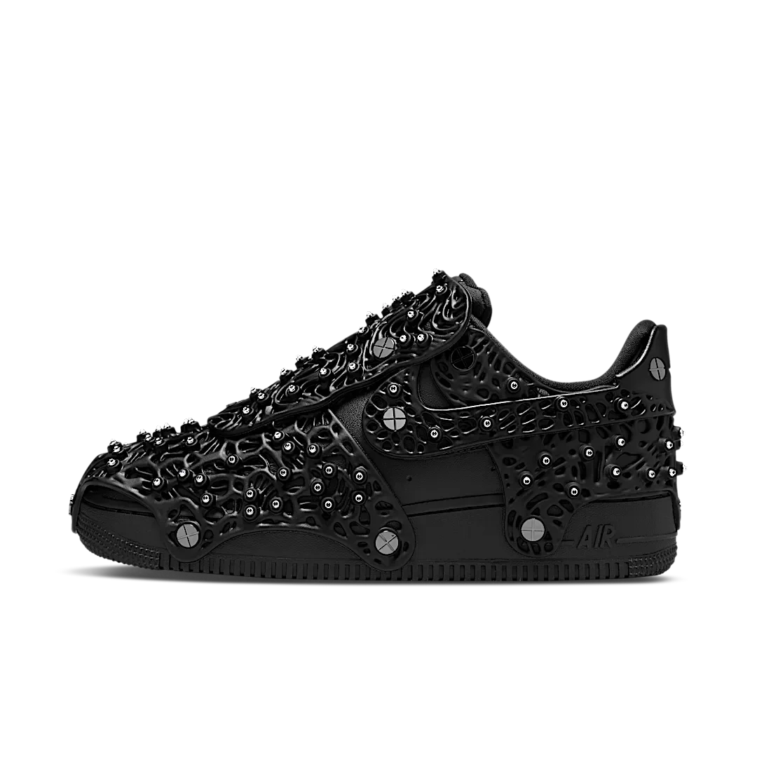 Nike Air Force 1 Low Swarovski Retroreflective Crystals Black