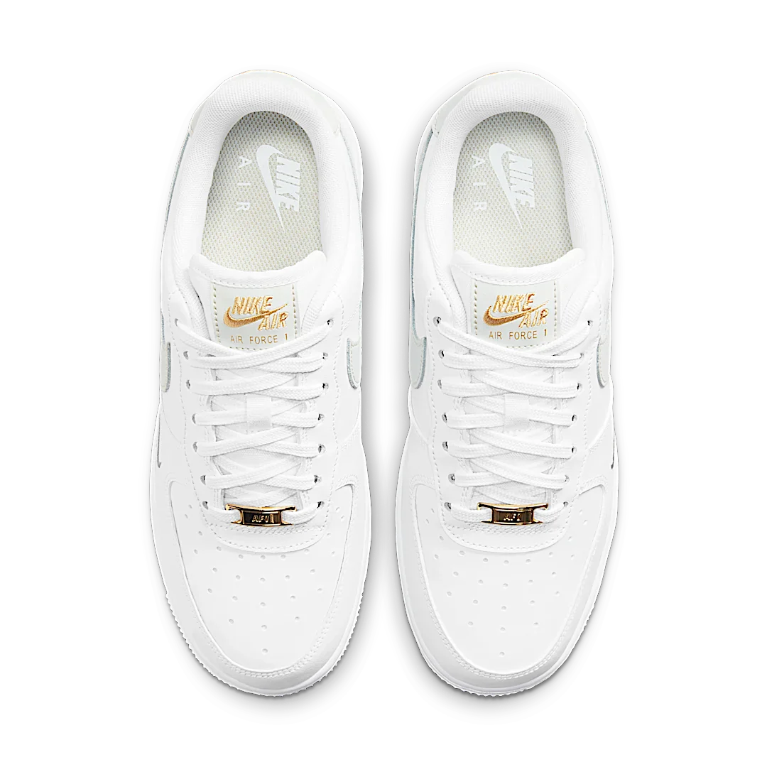Nike Air Force 1 Low White Grey Gold