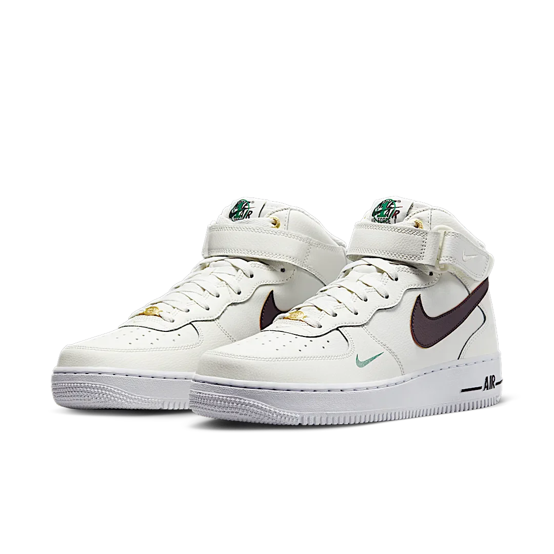 Nike Air Force 1 Mid '07 LV8 40th Anniversary Sail Brown Basalt