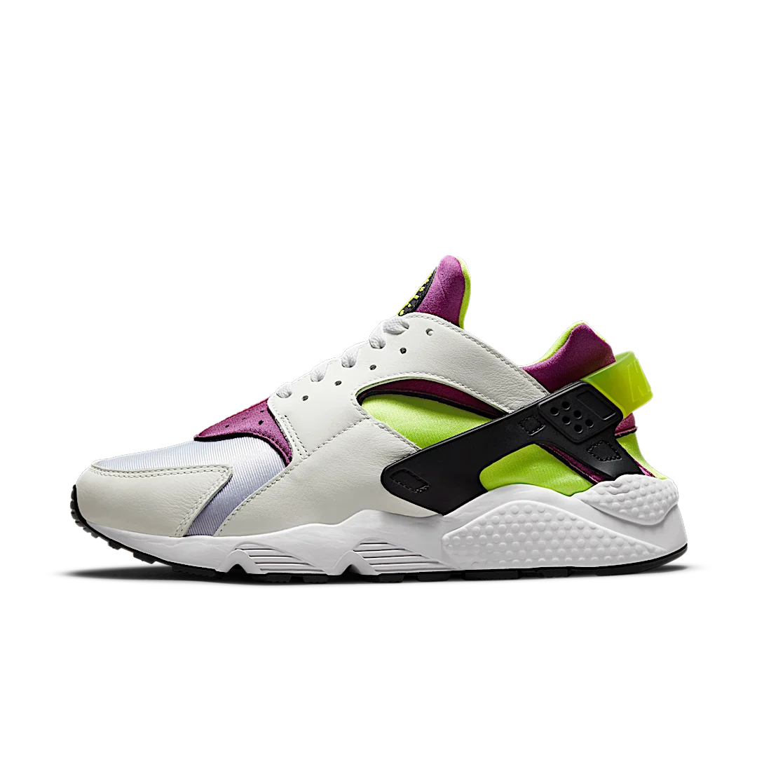 Nike Air Huarache Run Neon Yellow Magenta (2021)