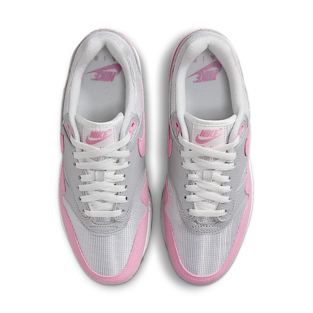 Nike Air Max 1 '87 Metallic Platinum Pink Rise