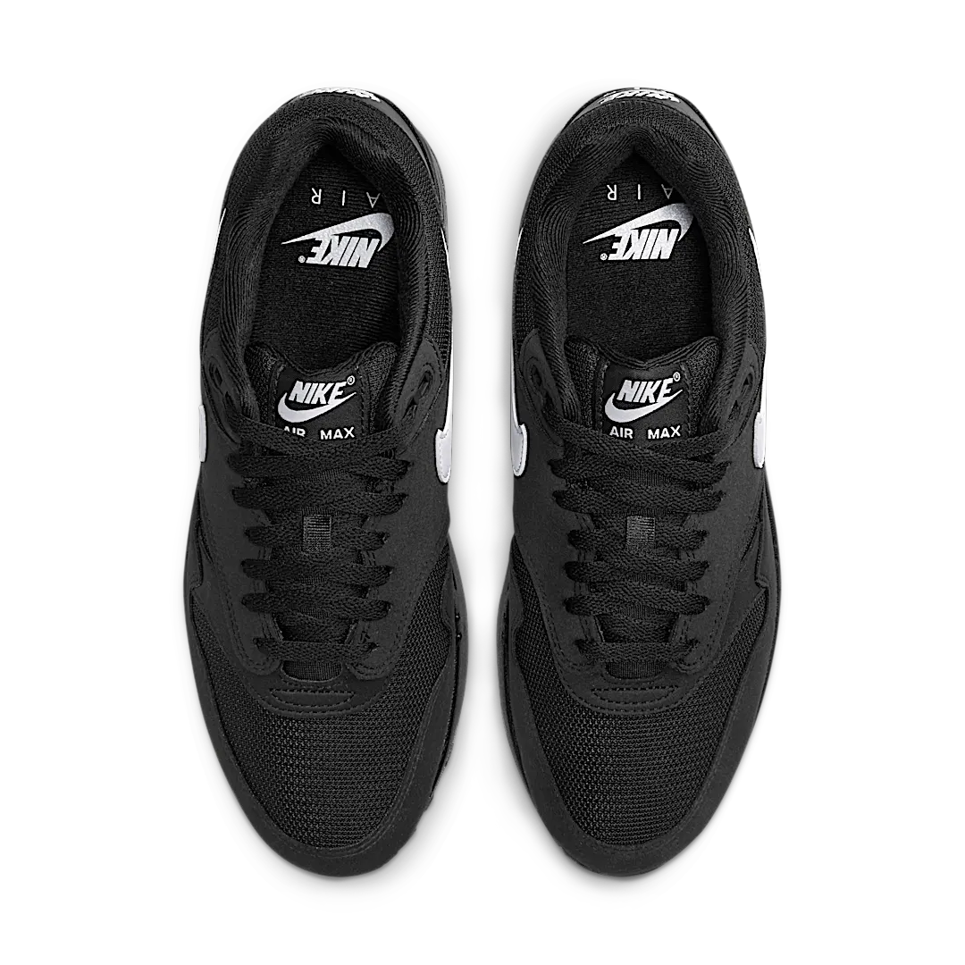 Nike Air Max 1 Black White Swoosh