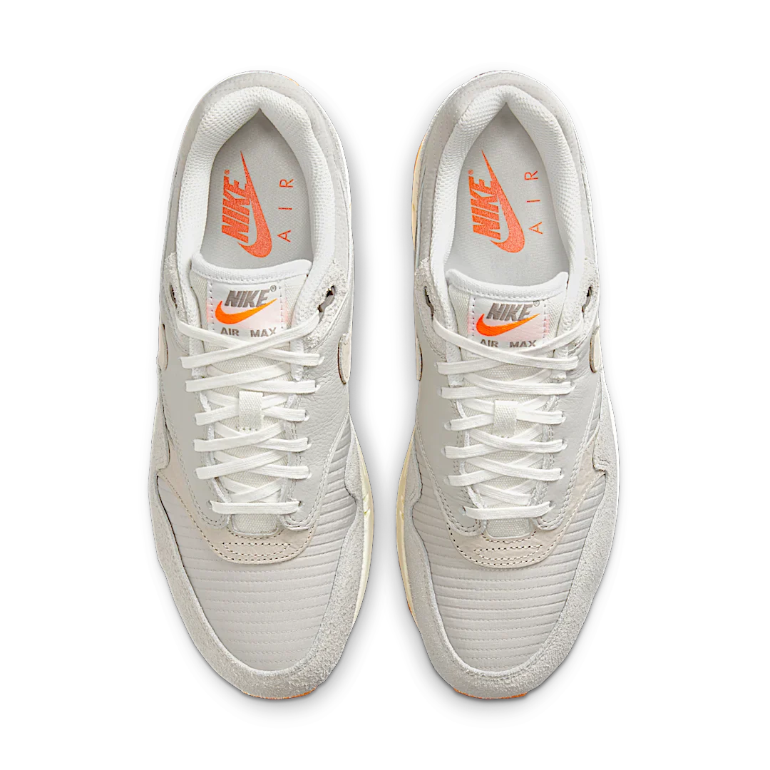 Nike Air Max 1 PRM Light Iron Ore Total Orange