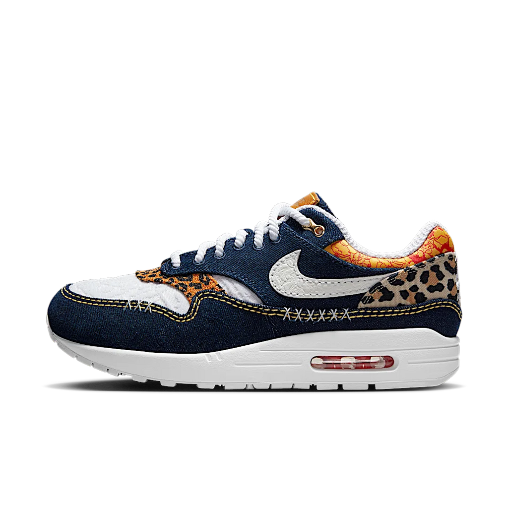 Nike Air Max 1 Premium Denim Leopard