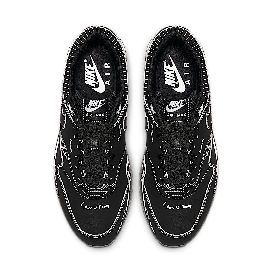 Nike Air Max 1 Tinker Sketch to Shelf Black
