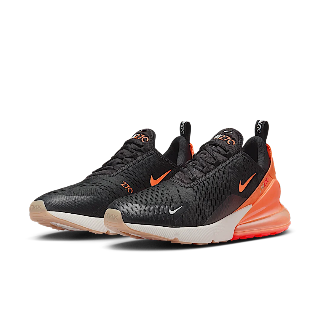Nike Air Max 270 Black Phantom Total Orange