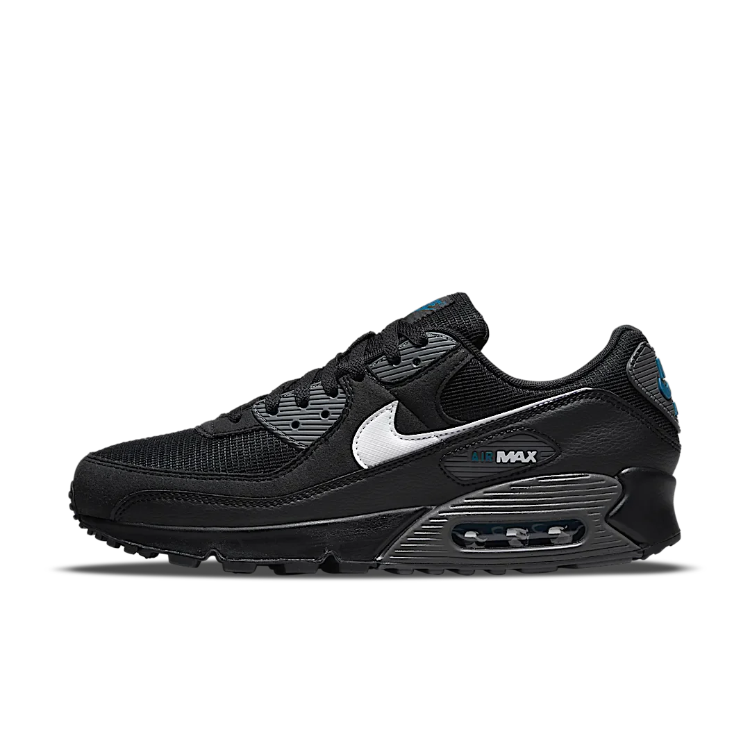 Nike Air Max 90 Black Marina Iron Grey White
