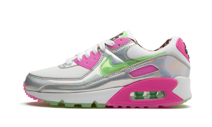 Nike Air Max 90 LX Daisy Leopard Iridescent