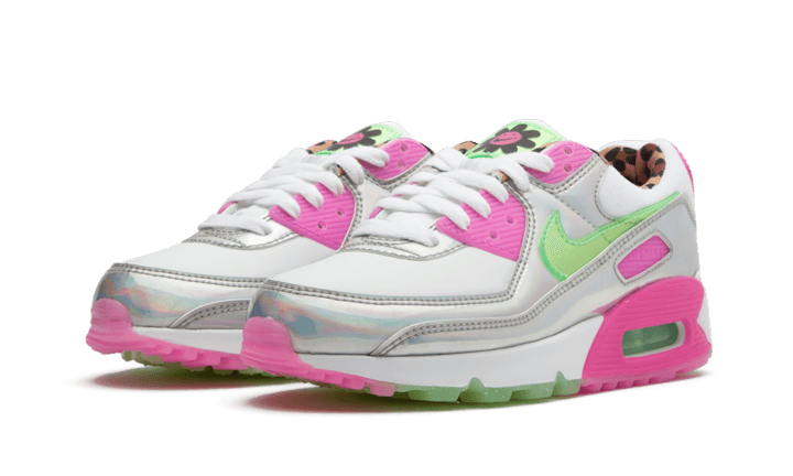 Nike Air Max 90 LX Daisy Leopard Iridescent