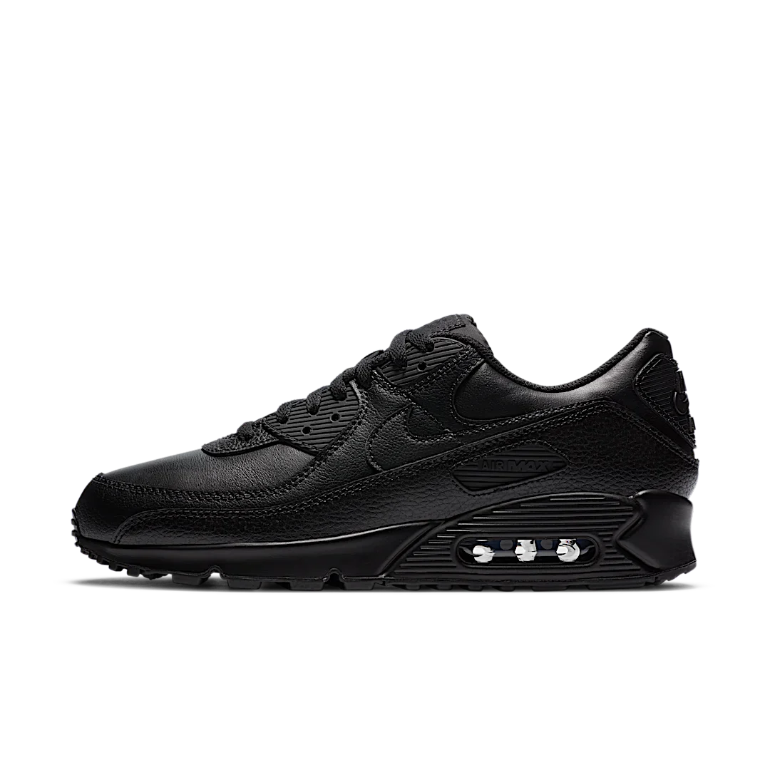 Nike Air Max 90 Leather Triple Black