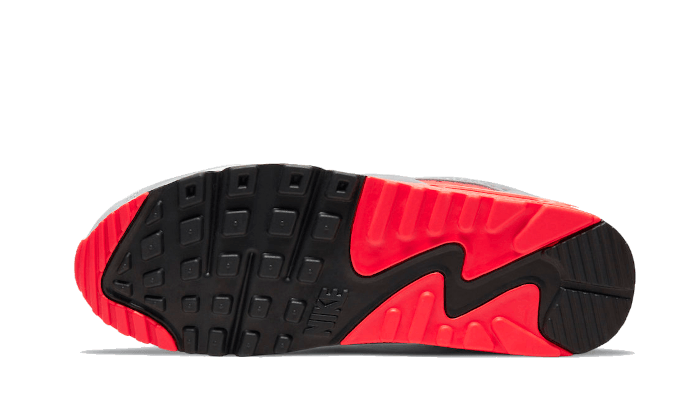 Nike Air Max 90 Night Silver Bright Crimson
