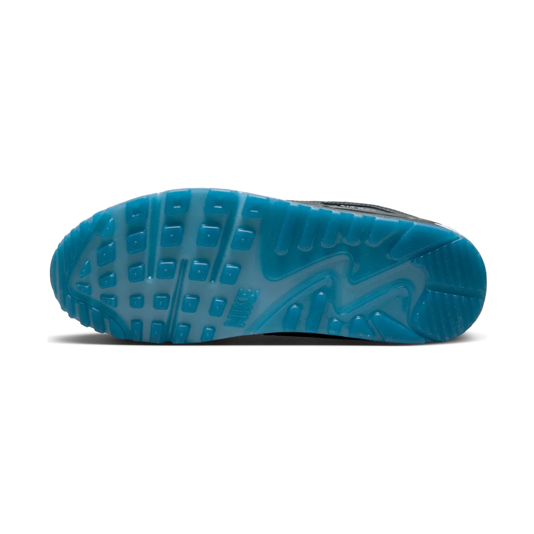 Nike Air Max 90 Reflective Swoosh Anthracite Industrial Blue