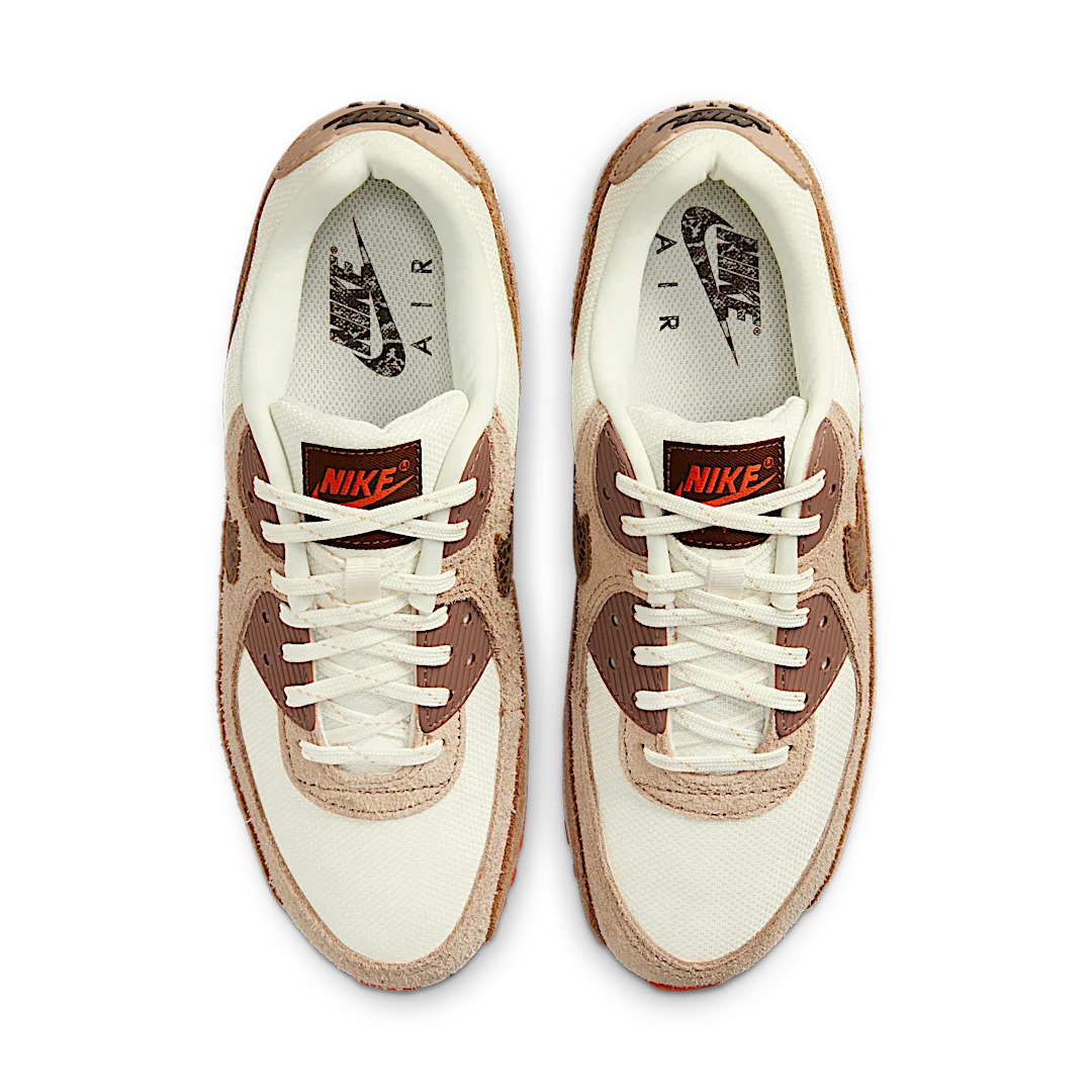 Nike Air Max 90 SE Pale Ivory Snakeskin Swoosh