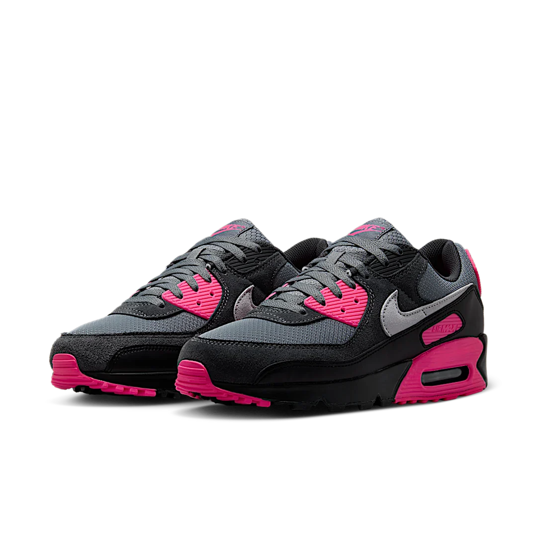 Nike Air Max 90 Wolf Grey Hyper Pink