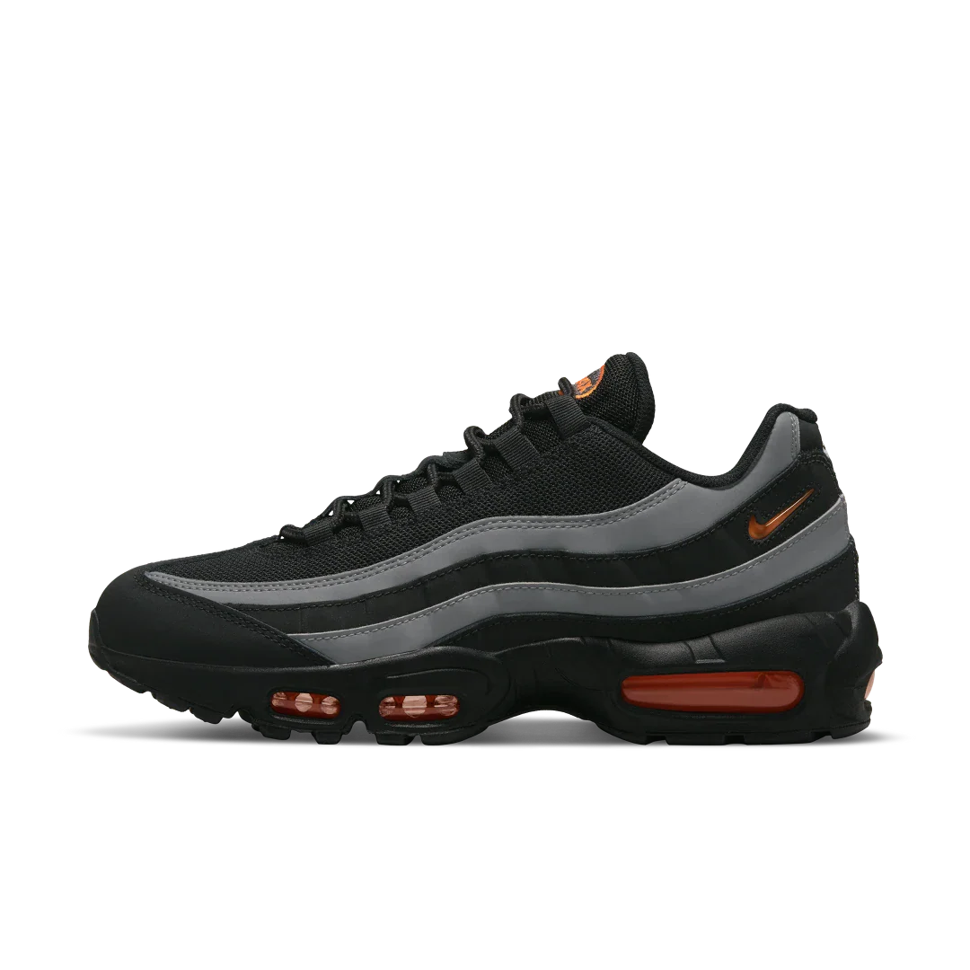 Nike Air Max 95 Black Grey Safety Orange