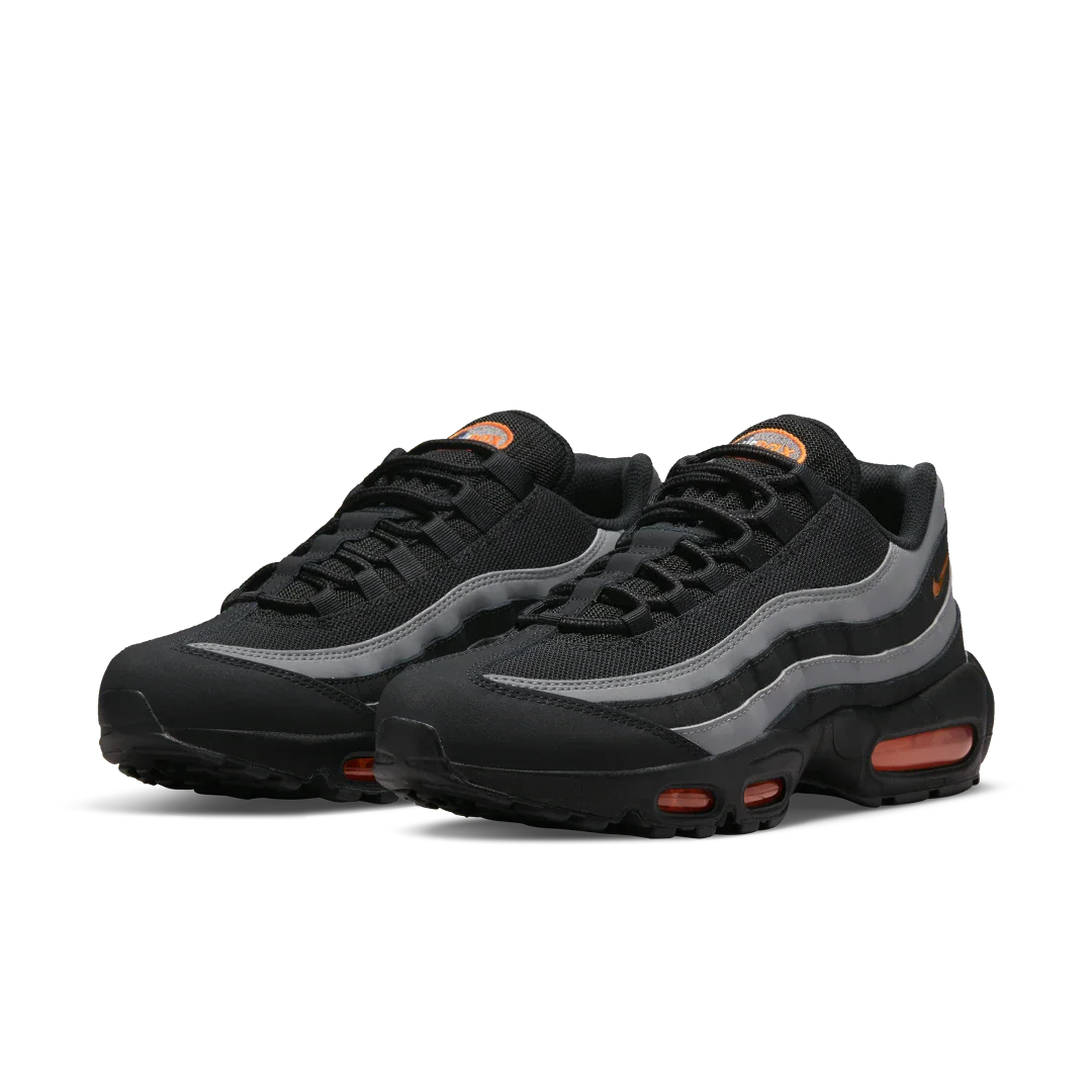 Nike Air Max 95 Black Grey Safety Orange