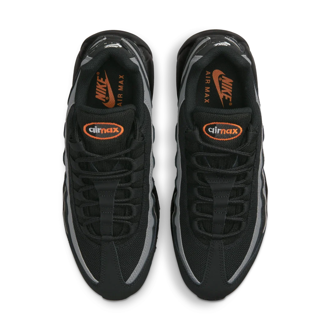 Nike Air Max 95 Black Grey Safety Orange