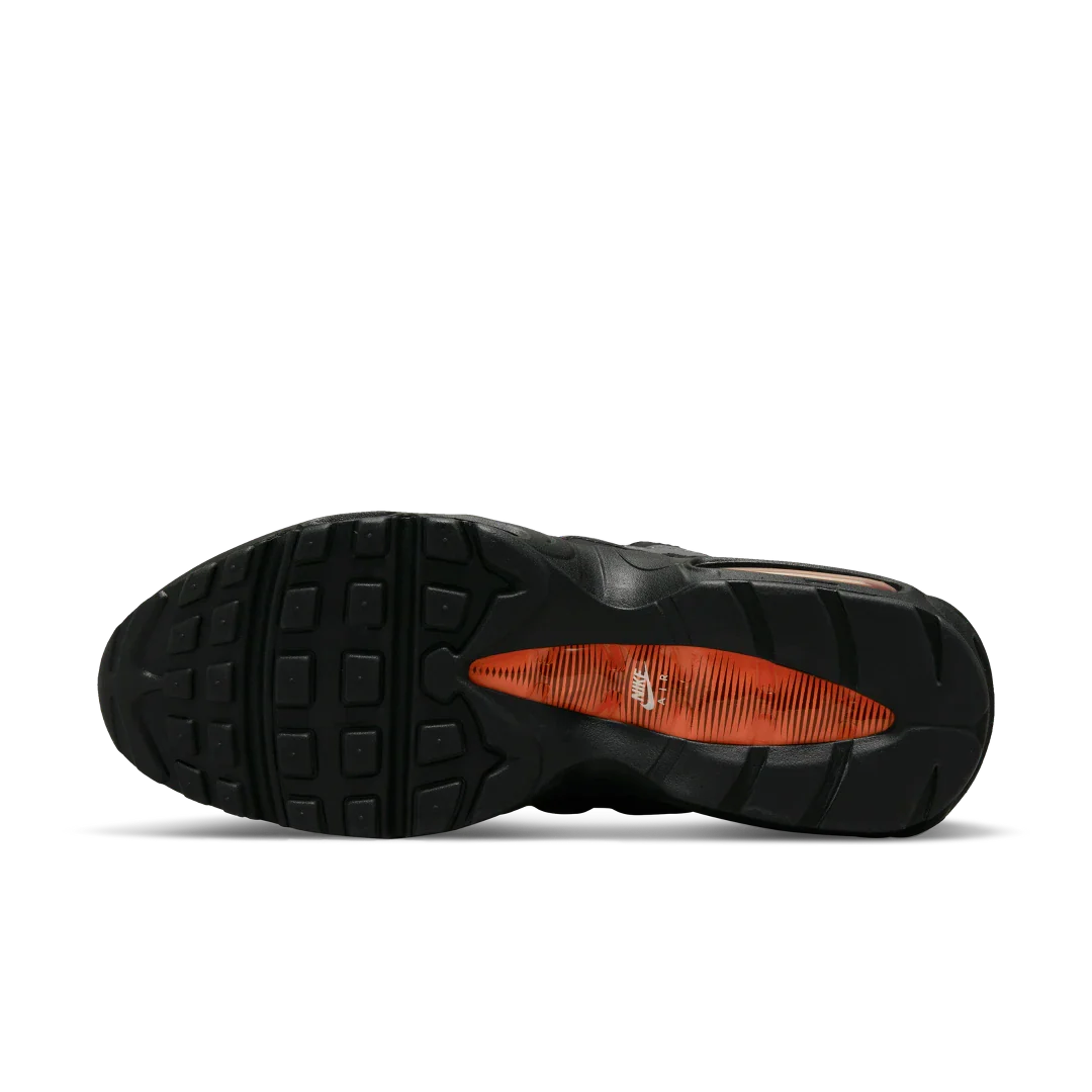 Nike Air Max 95 Black Grey Safety Orange