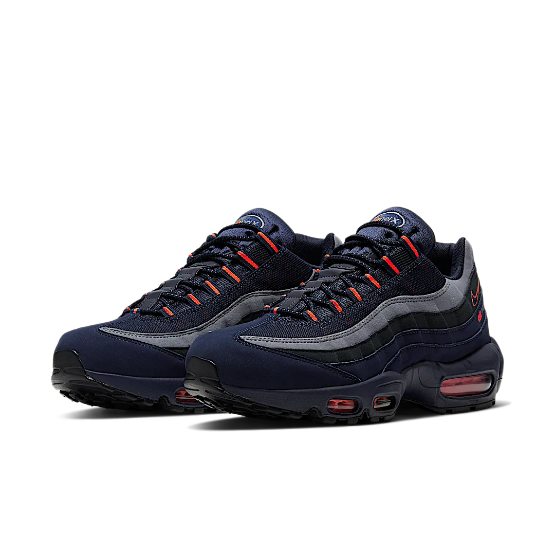 Nike Air Max 95 Logo Navy Orange