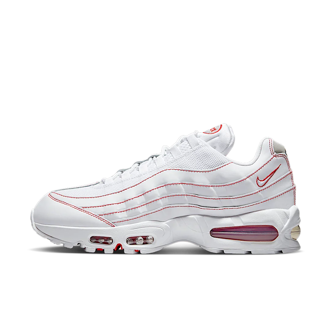 Nike Air Max 95 OG Big Bubble White University Red