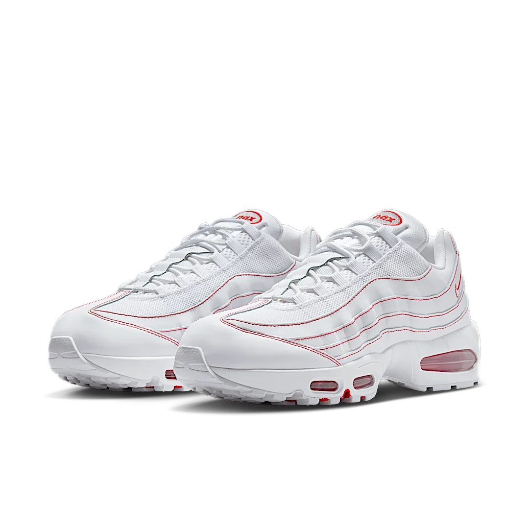 Nike Air Max 95 OG Big Bubble White University Red
