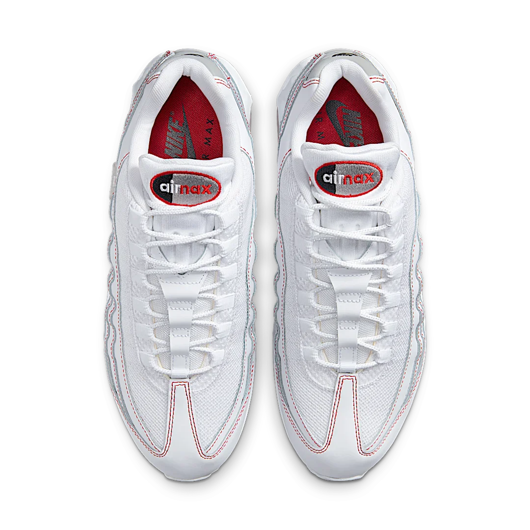Nike Air Max 95 OG Big Bubble White University Red