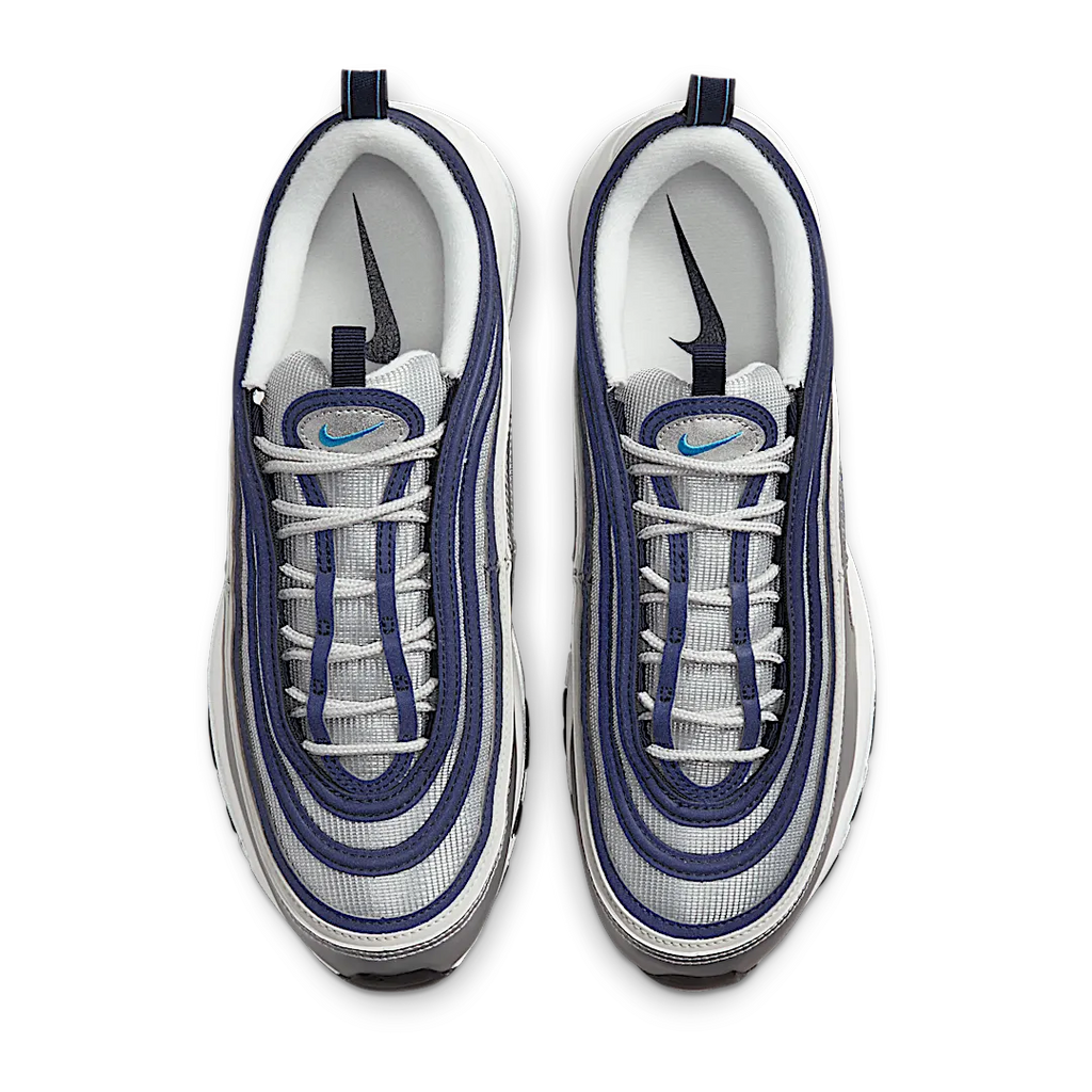 Nike Air Max 97 Metallic Silver Chlorine Blue