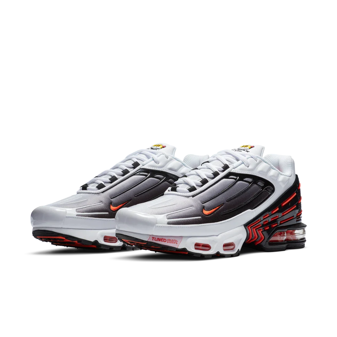 Nike Air Max Plus 3 White Black Team Orange