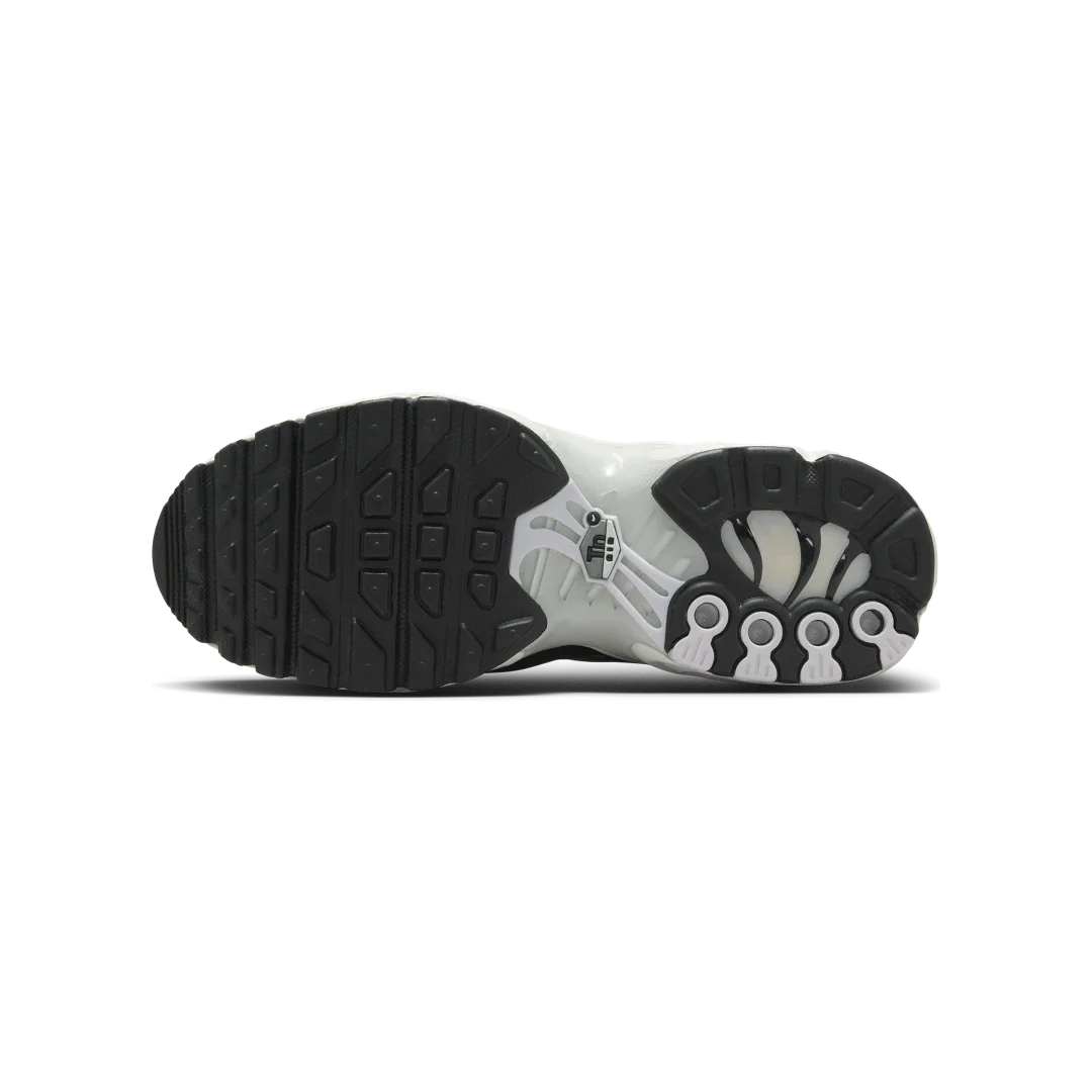 Nike Air Max Plus Black White Sail Metallic Cool Grey