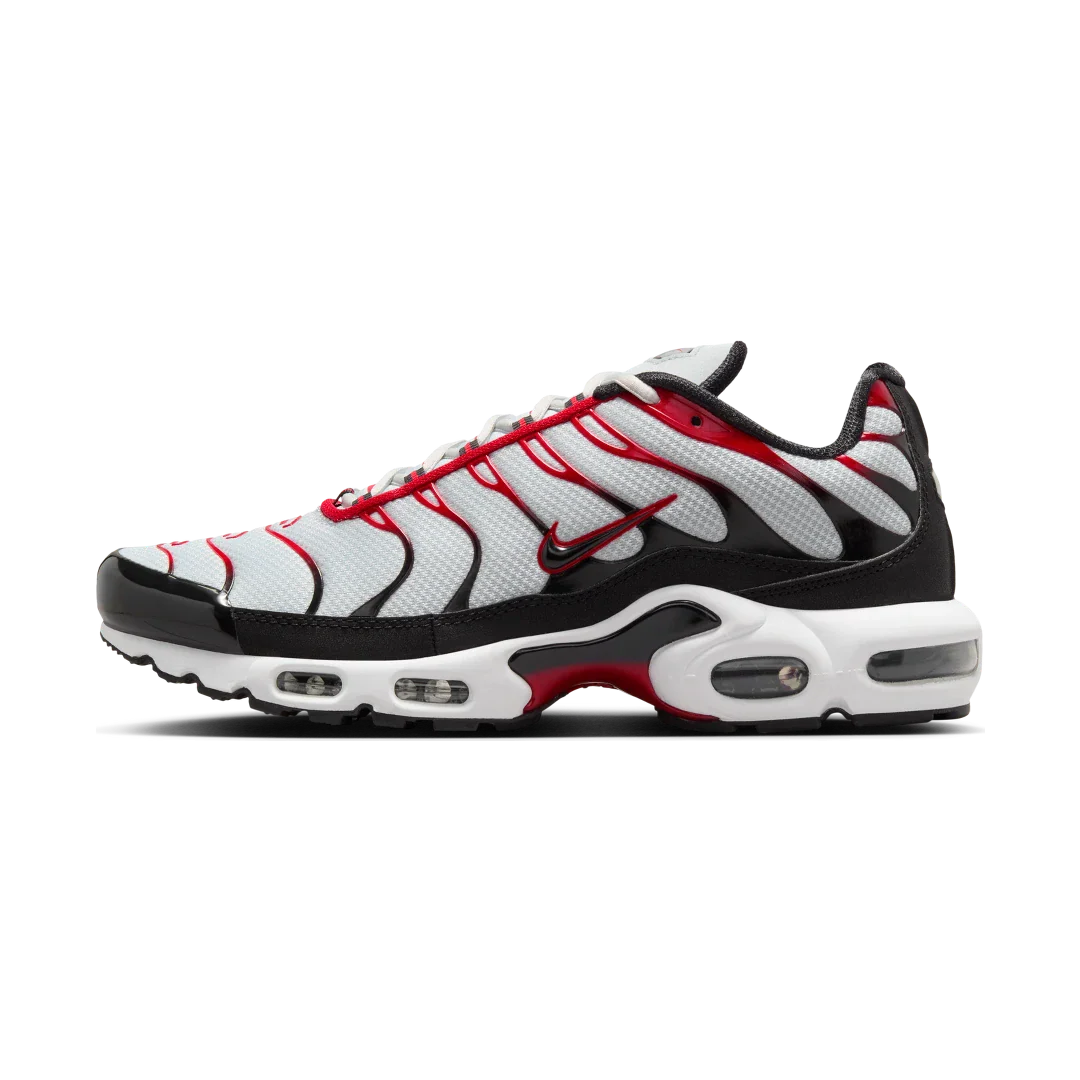 Nike Air Max Plus Pure Platinum Black University Red