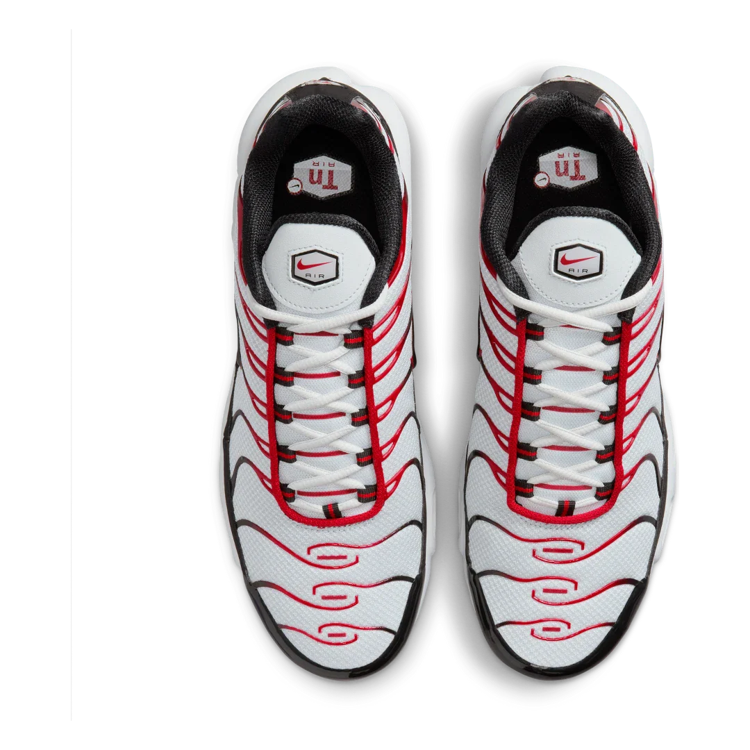 Nike Air Max Plus Pure Platinum Black University Red