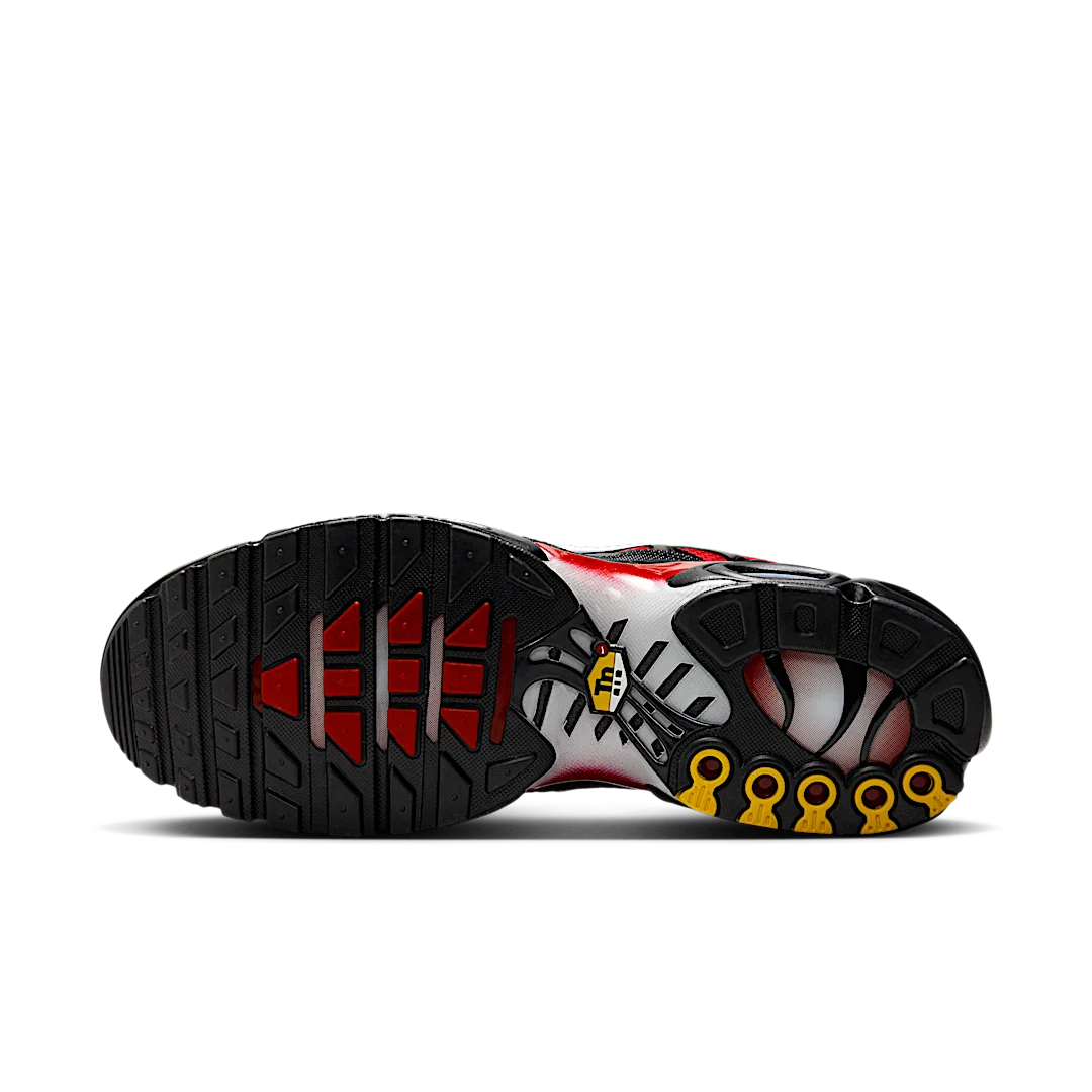 Nike Air Max Plus Pure Platinum University Red Black White