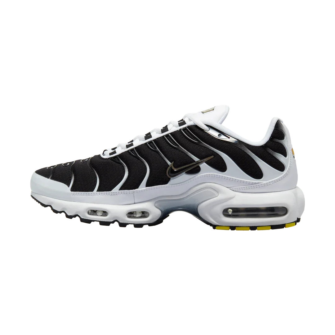 Nike Air Max Plus White Black Metallic Pewter