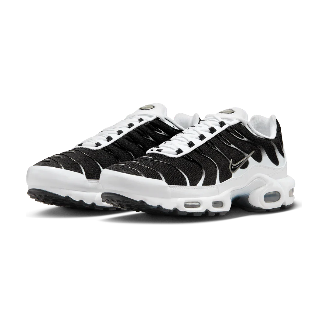 Nike Air Max Plus White Black Metallic Pewter