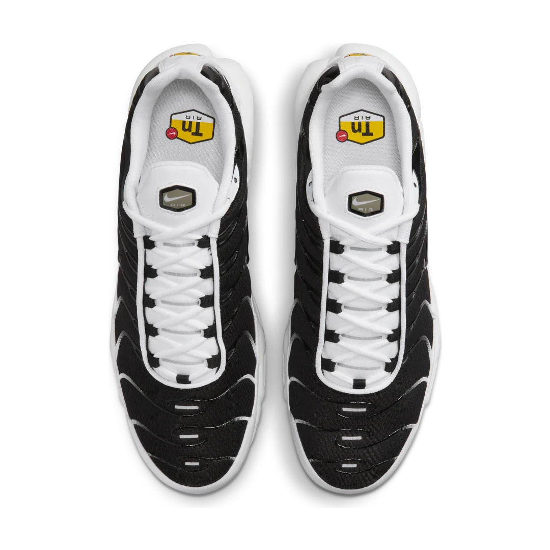 Nike Air Max Plus White Black Metallic Pewter