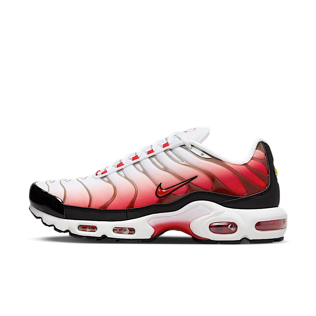 Nike Air Max Plus White Black University Red