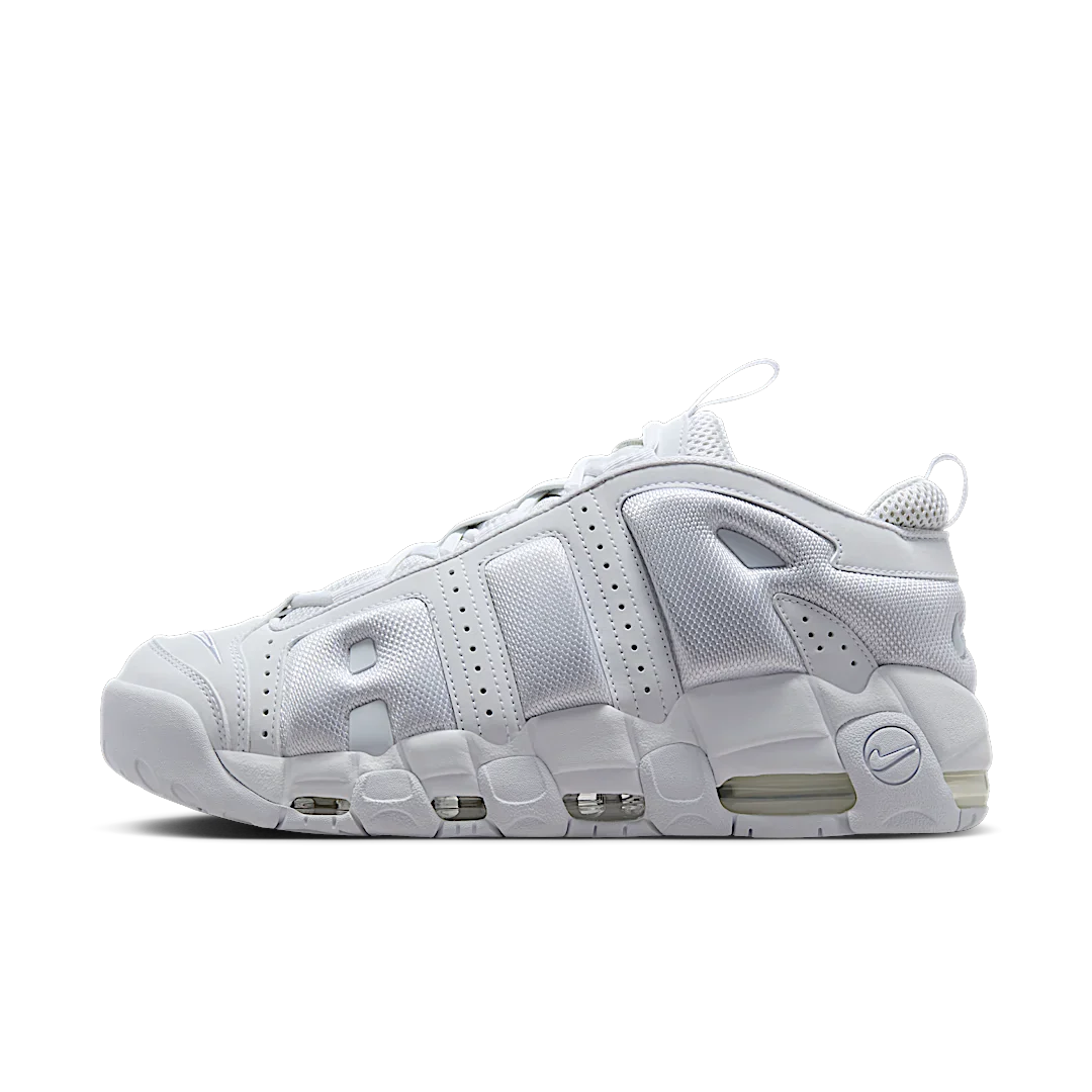 Nike Air More Uptempo Low Triple White