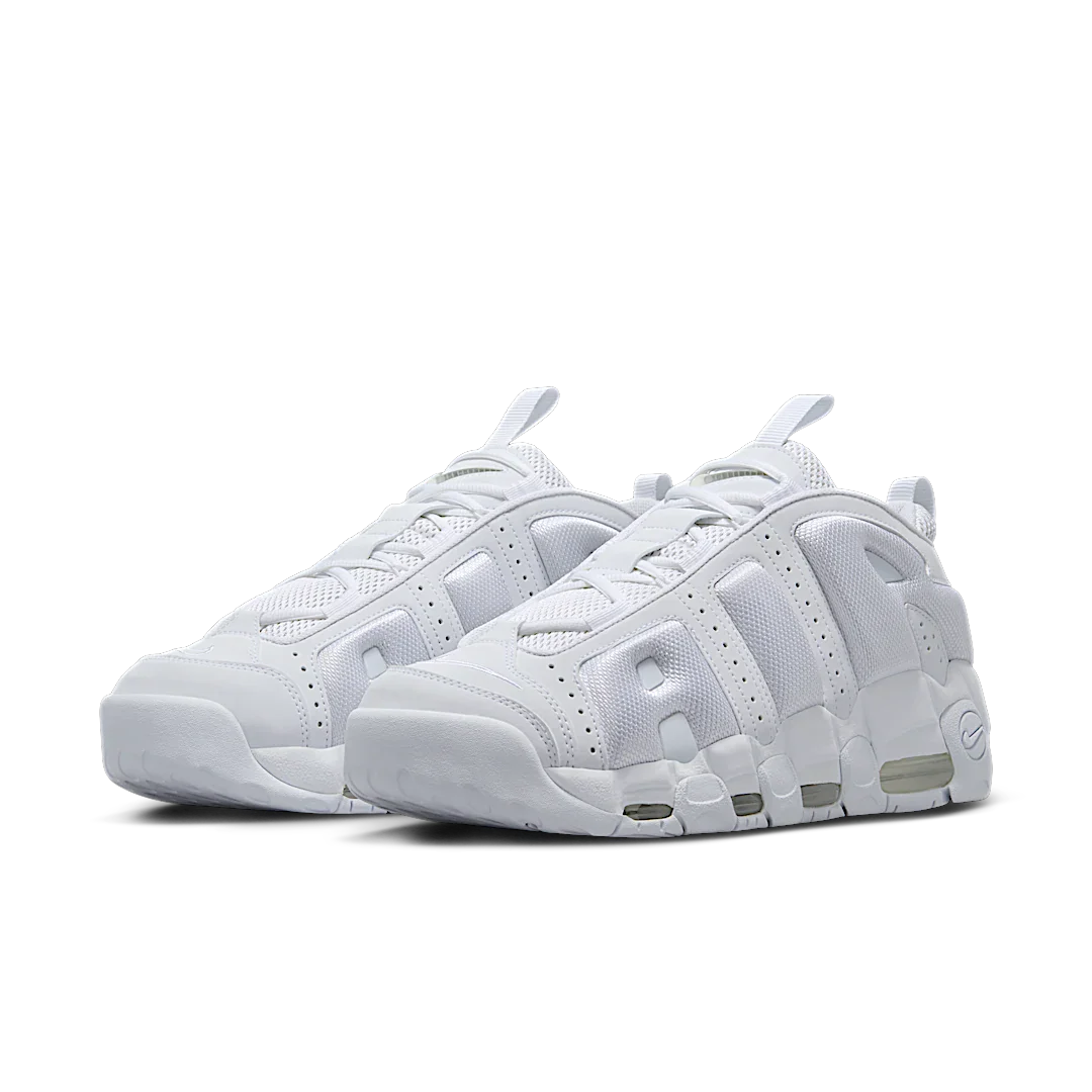 Nike Air More Uptempo Low Triple White