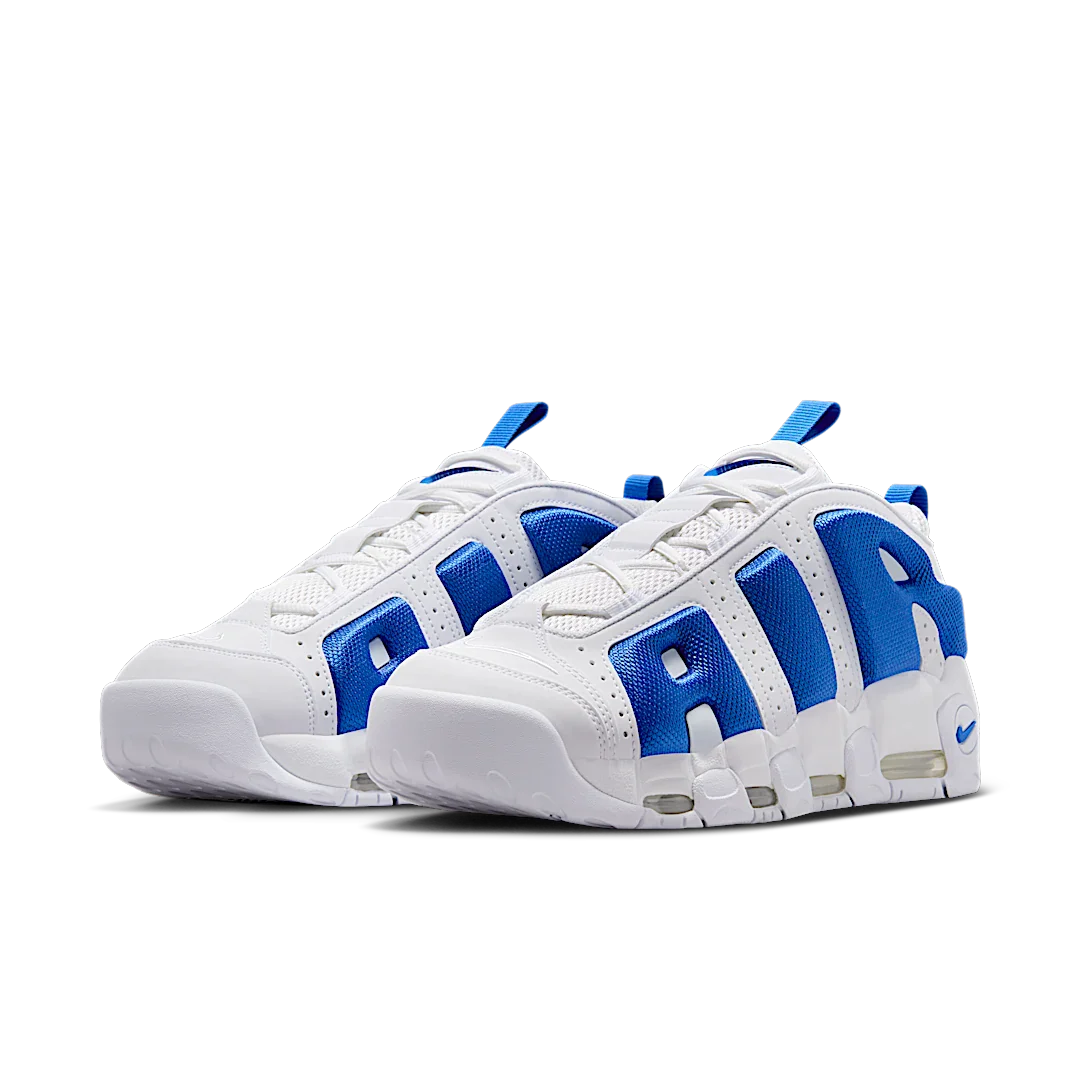 Nike Air More Uptempo Low White Hyper Royal